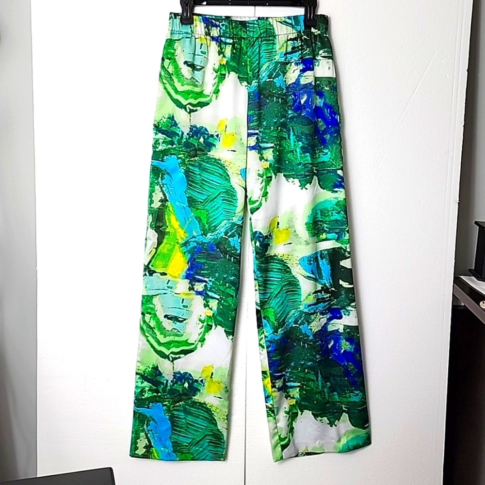 Naeem Khan Designer Wide Leg Pants Size S